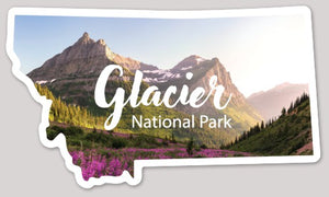 Glacier Wildflower Sticker