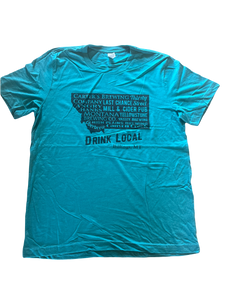 Teal Billings Brewery Shirt