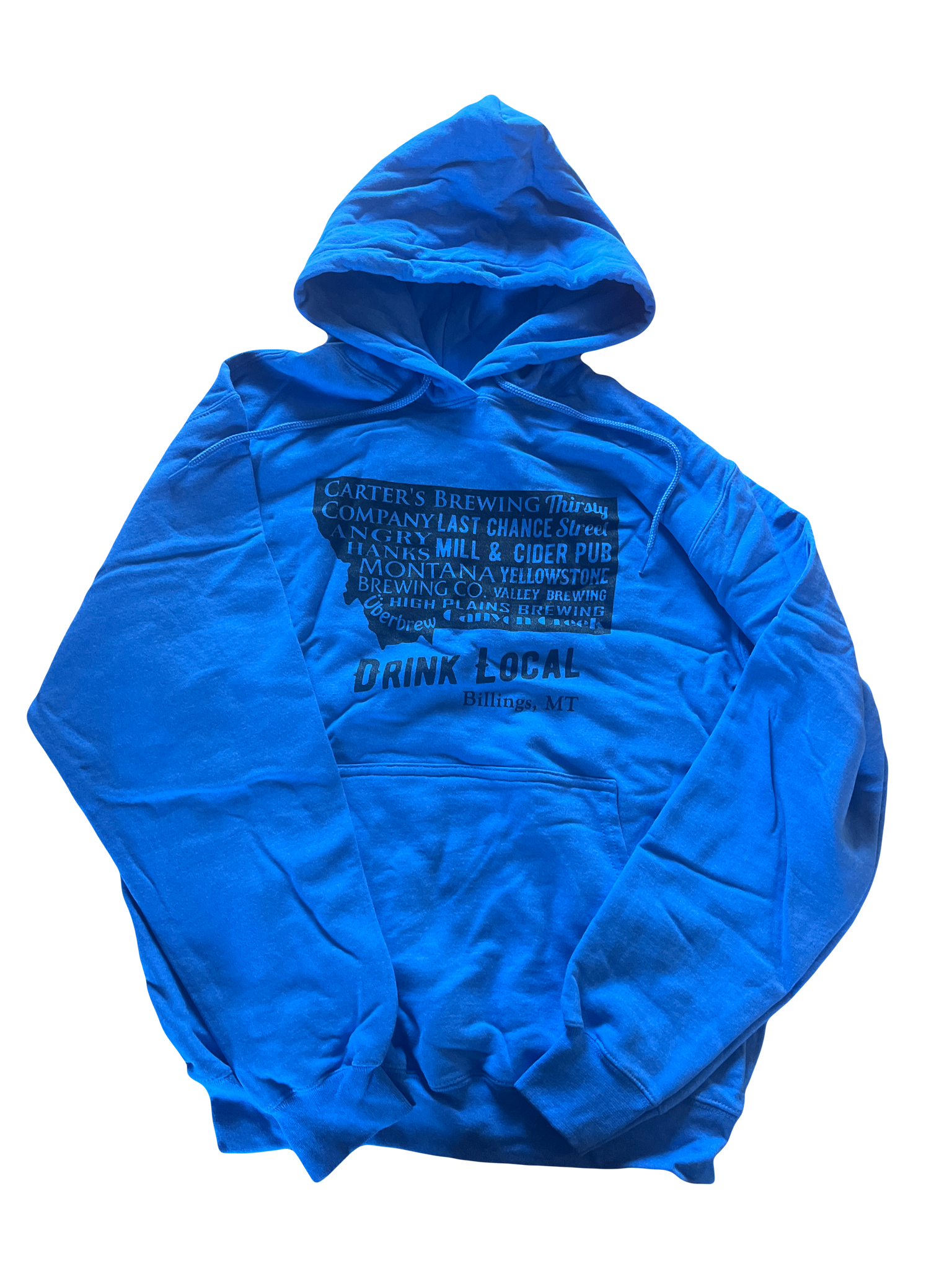 Blue Billings Brewery Hoodie