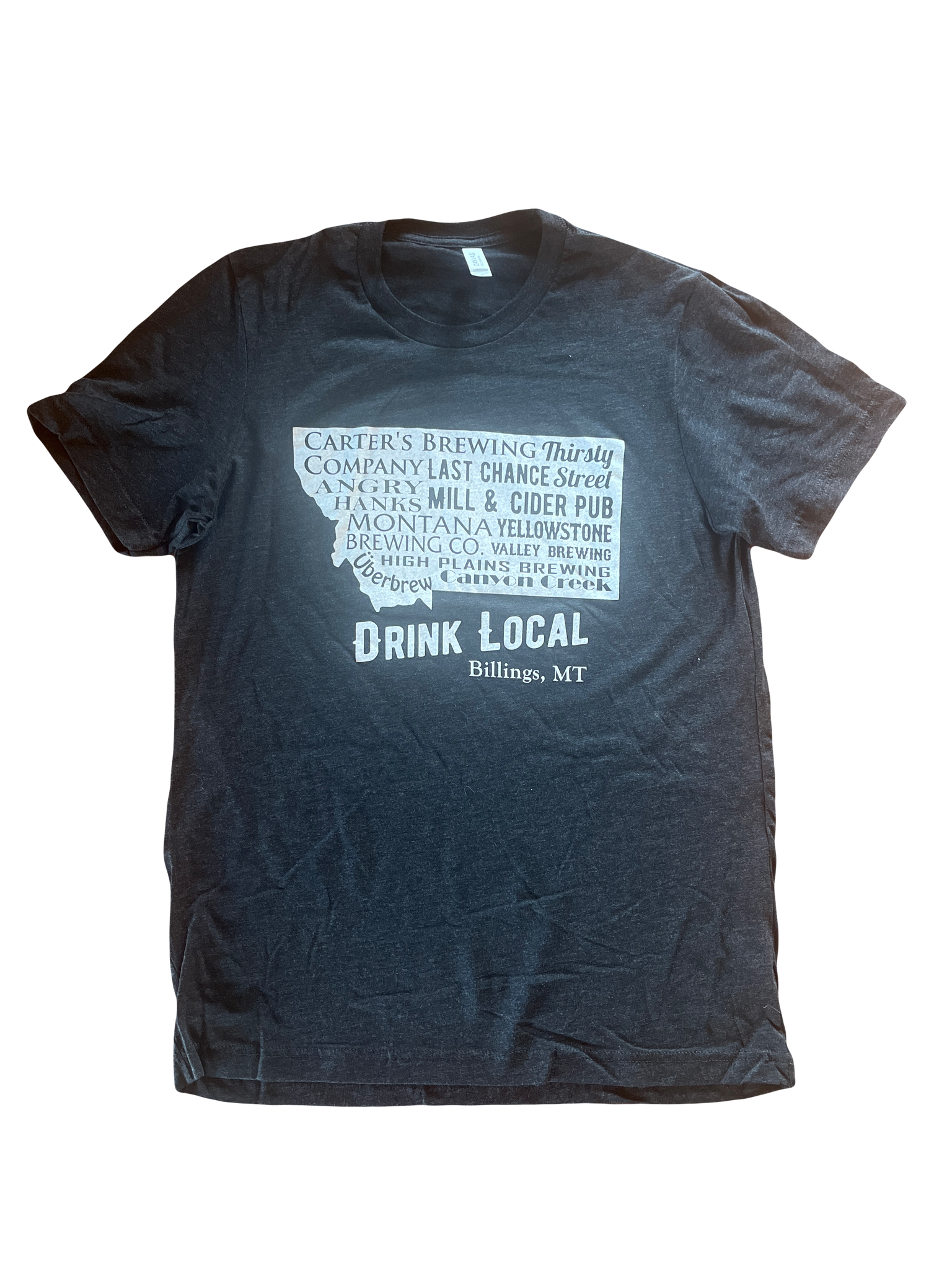 Charcoal Grey Billings Brewery Shirt