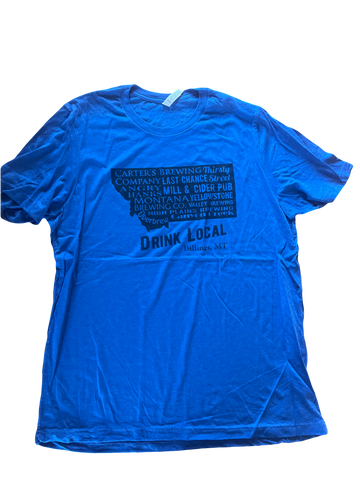 Blue Billings Brewery Shirt