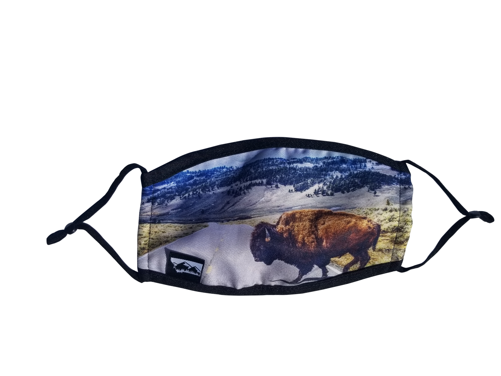 Montana Bison Face Mask with Filter