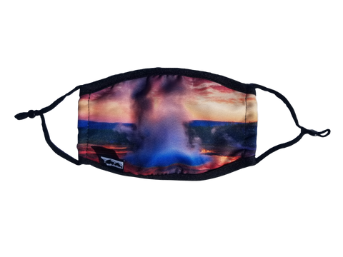 Yellowstone Sunrise Face Mask with Filter