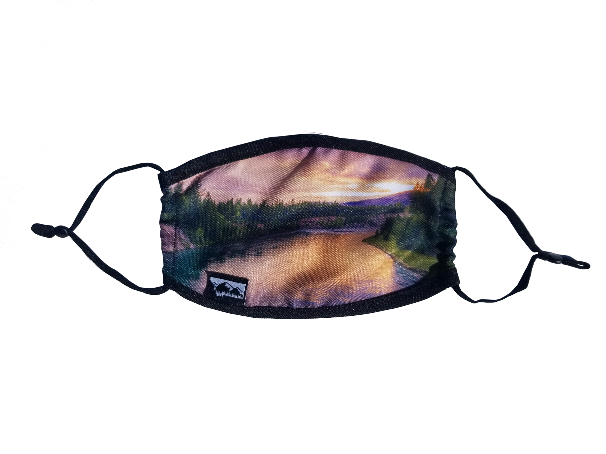 Montana Sunset Face Mask with Filter