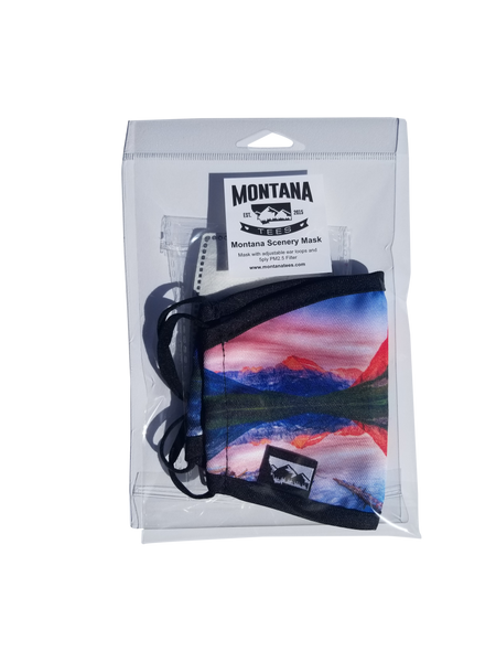 Winter in Yellowstone Face Mask with Filter