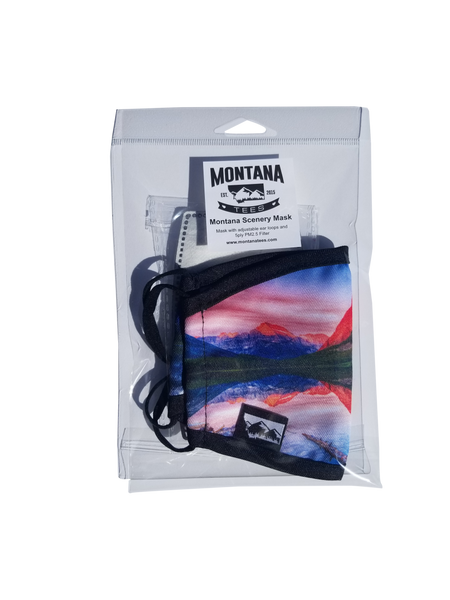 Yellowstone Sunrise Face Mask with Filter