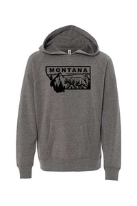 Youth Nickel Montana Grizzly Hoodie
