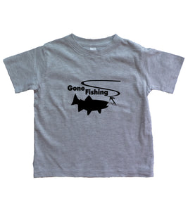 Infant Gone Fishing Shirt