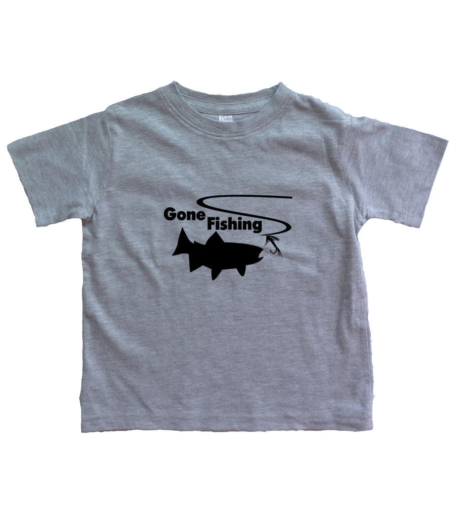 Toddler Gone Fishing Shirt – MontanaTees