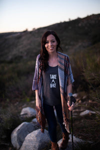 Women's Take A Hike Tank Grey