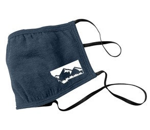 Adult Heather Navy Montana Mask