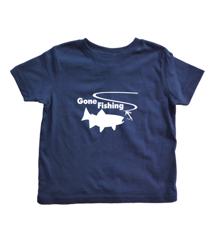 Toddler Gone Fishing Shirt