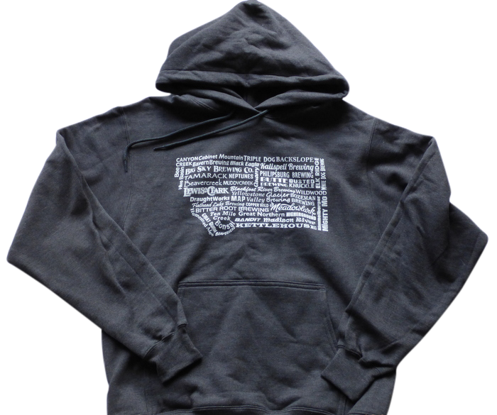 CLEARANCE Charcoal Brewery Hoodie