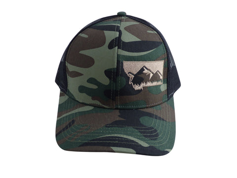 Camo with Tan MT Hat