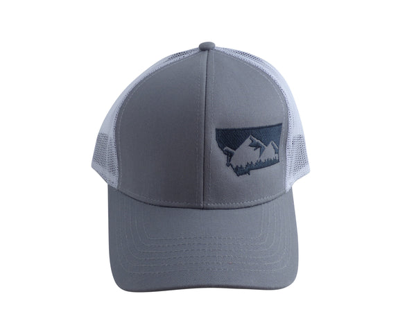 Grey with Charcoal MT Hat