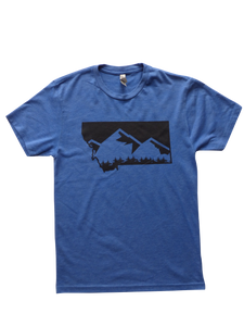 Men's Mountain Shirt Blue