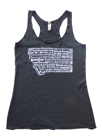 Women's Brewery Tank Top Charcoal