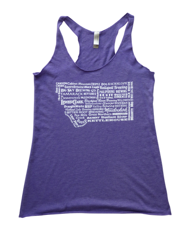 Women's Brewery Tank Top Purple