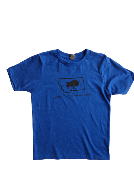 Boys Wild Bison Shirt