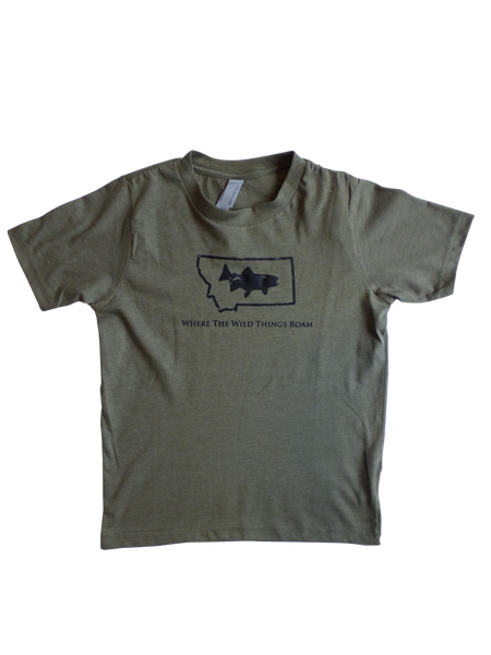Boys Wild Fish Shirt