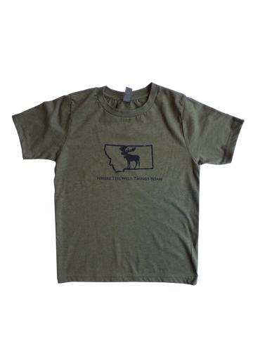 Youth Boy's Wild Moose Shirt-wholesale