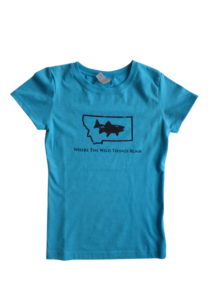 Girls Wild Fish Shirt