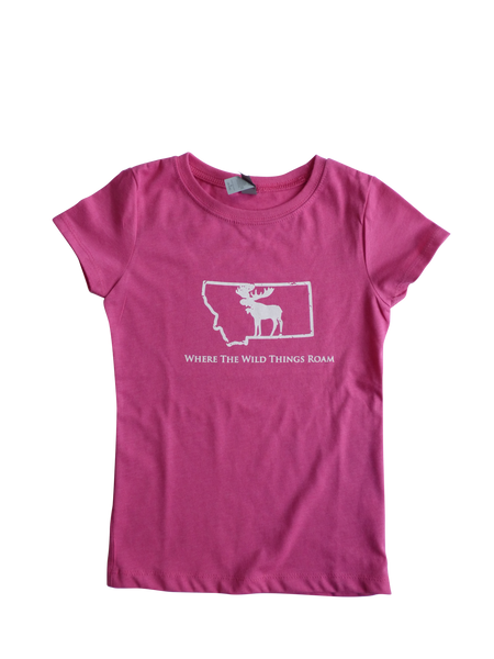 Girls Youth Wild Moose Shirt-wholesale