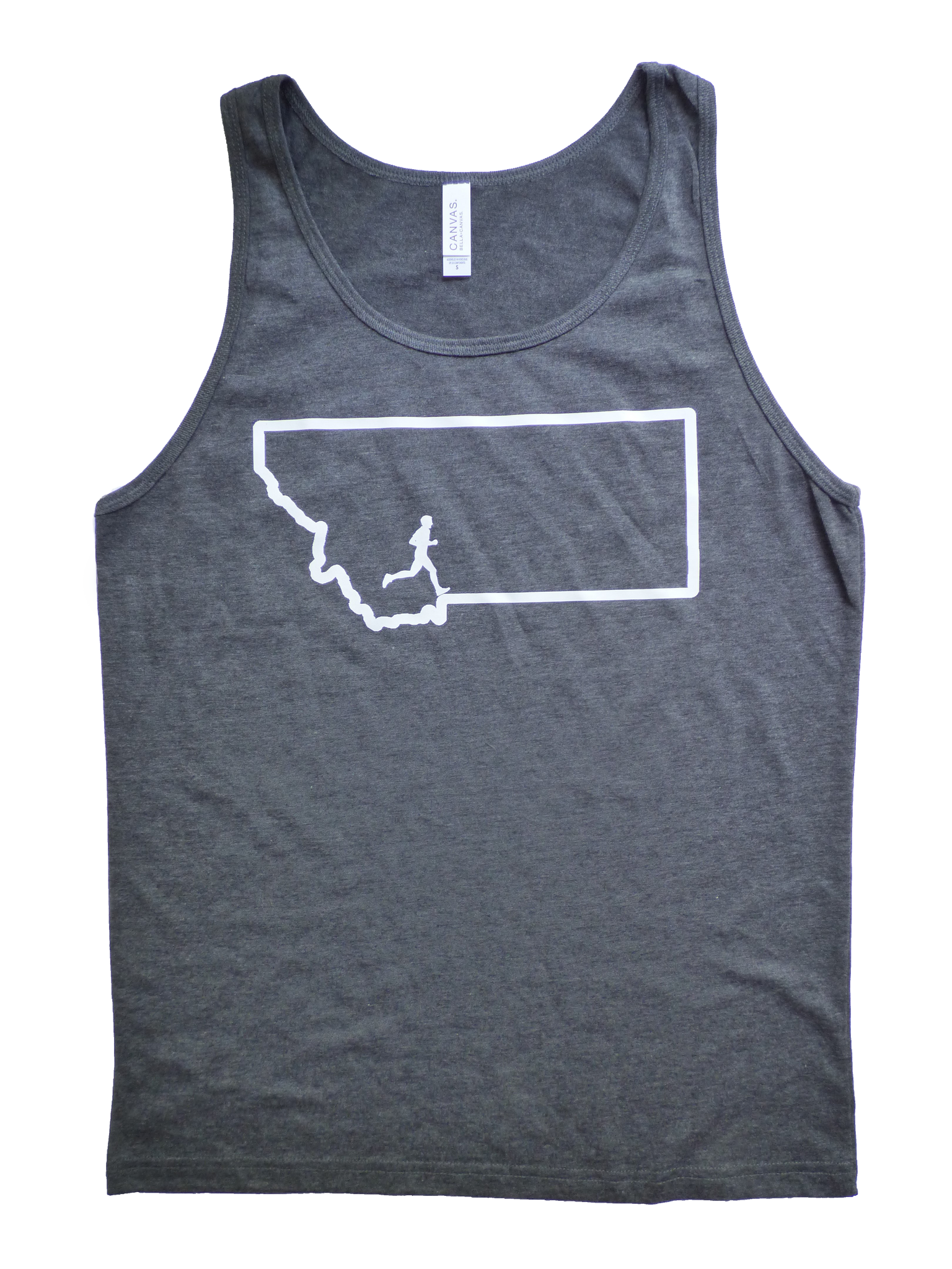Men's Charcoal Runner Tank