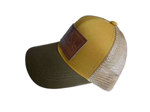 Adult Montana Leather Patch Hat