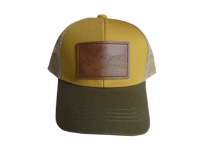 Adult Montana Leather Patch Hat