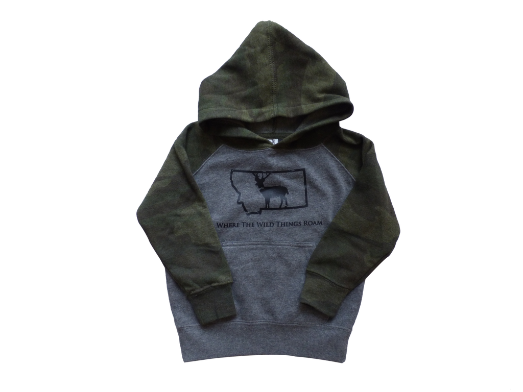 4t camo top hoodie