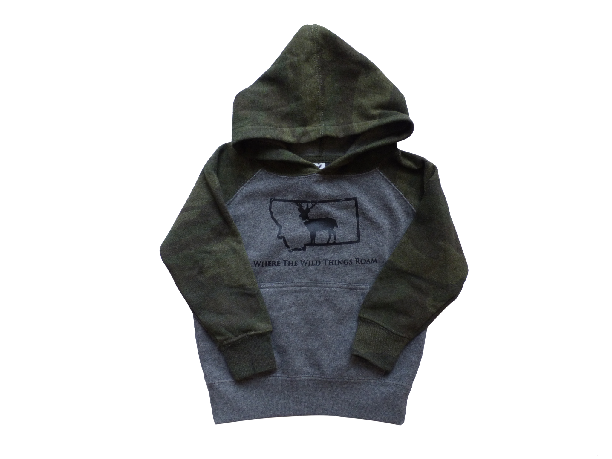 Toddler Camo Wild Deer Hoodie