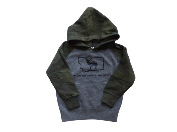 Toddler Camo Wild Deer Hoodie