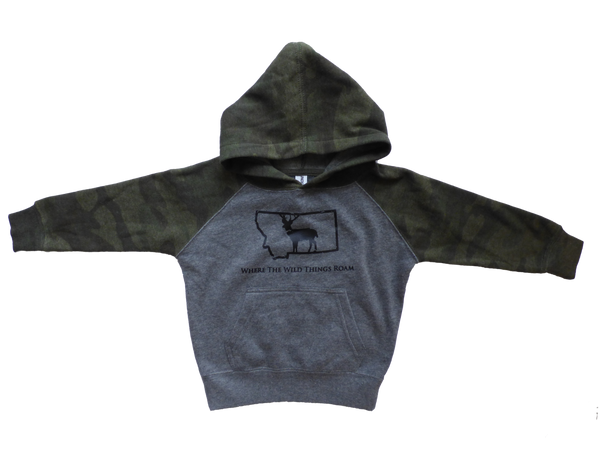 Toddler Camo Wild Deer Hoodie