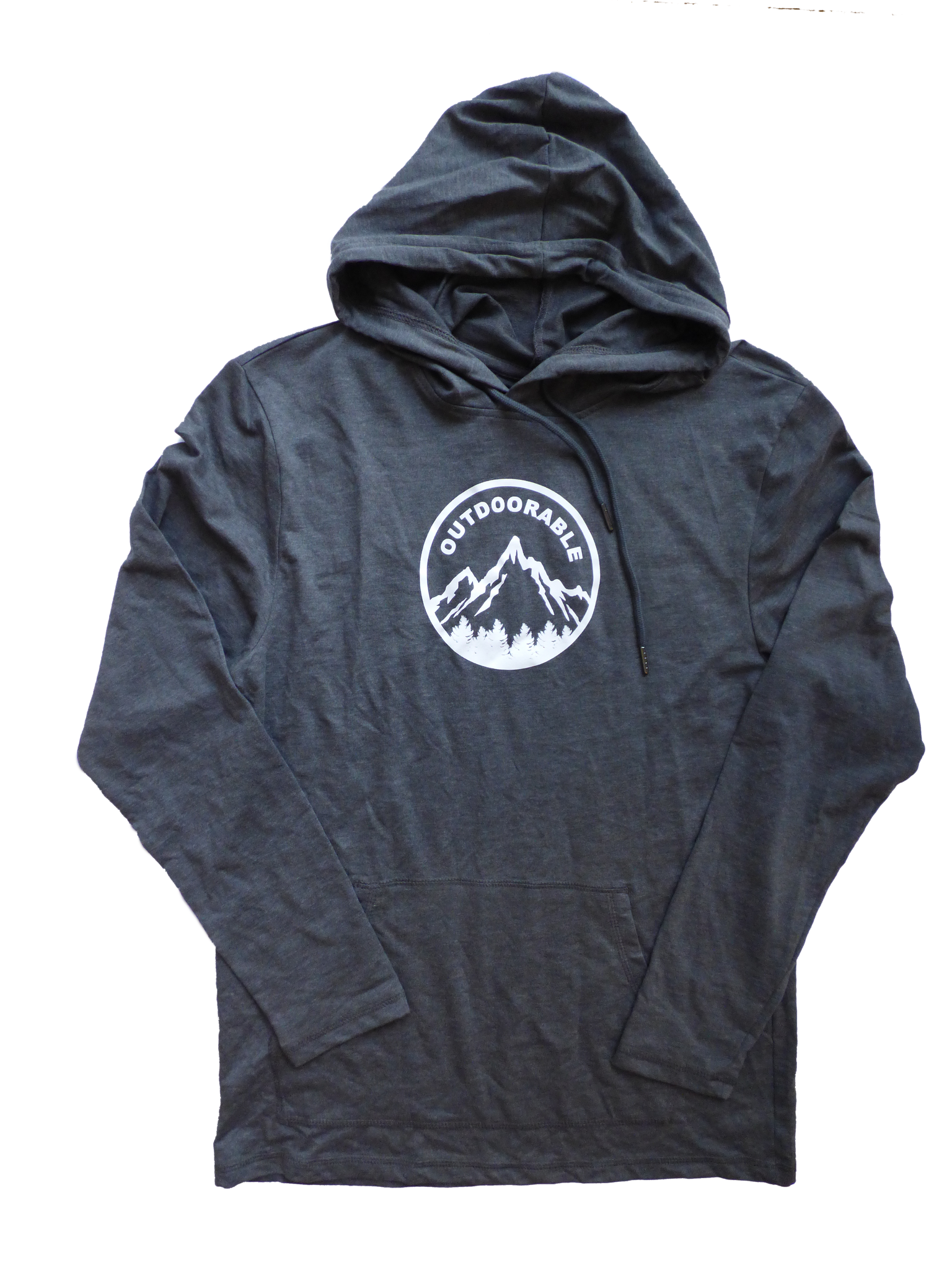 Outdoorable Charcoal Unisex Light Weight Hoodie