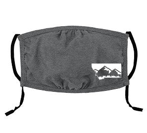 Youth Charcoal Grey Adjustable Montana Mask