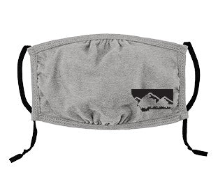 Youth Heather Grey Adjustable Montana Mask