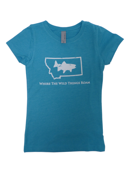 Girls Wild Fish Shirt