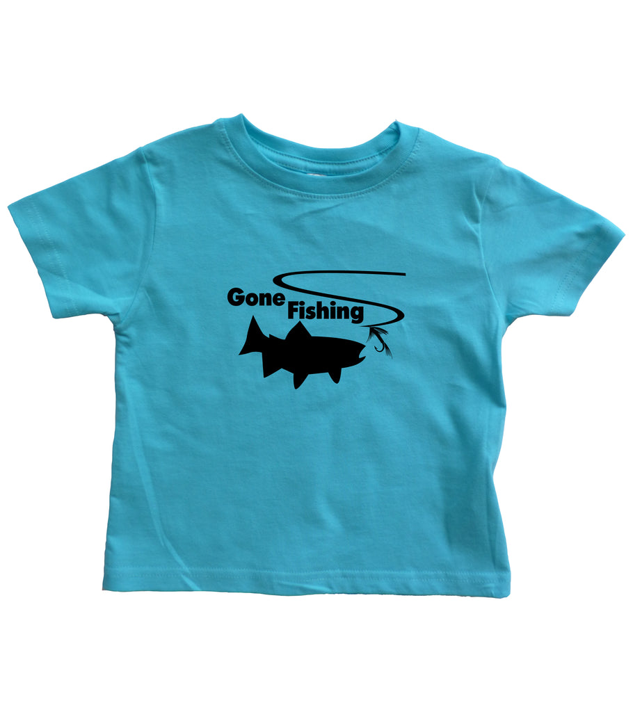 Toddler Gone Fishing Shirt – MontanaTees