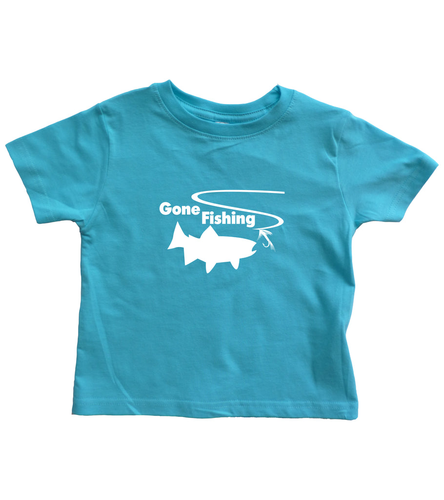 Toddler Gone Fishing Shirt – MontanaTees