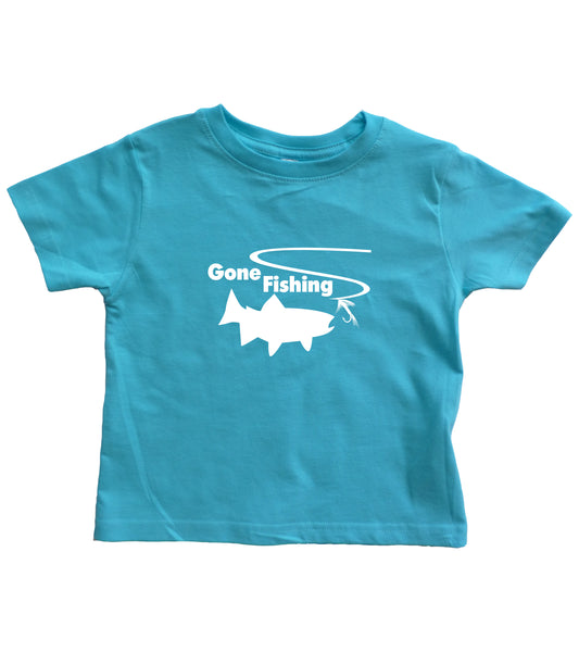 Toddler Gone Fishing Shirt