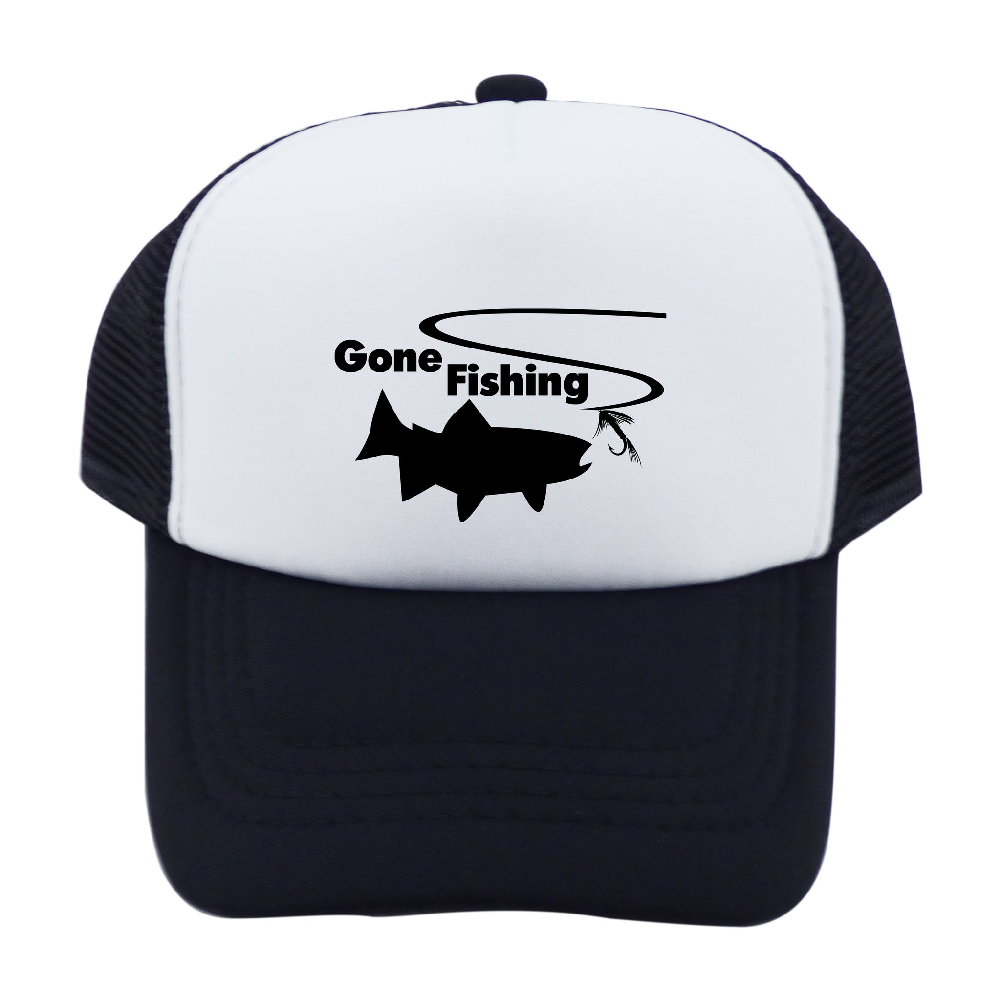 Gone Fishing Cap - Unique Baseball Hat