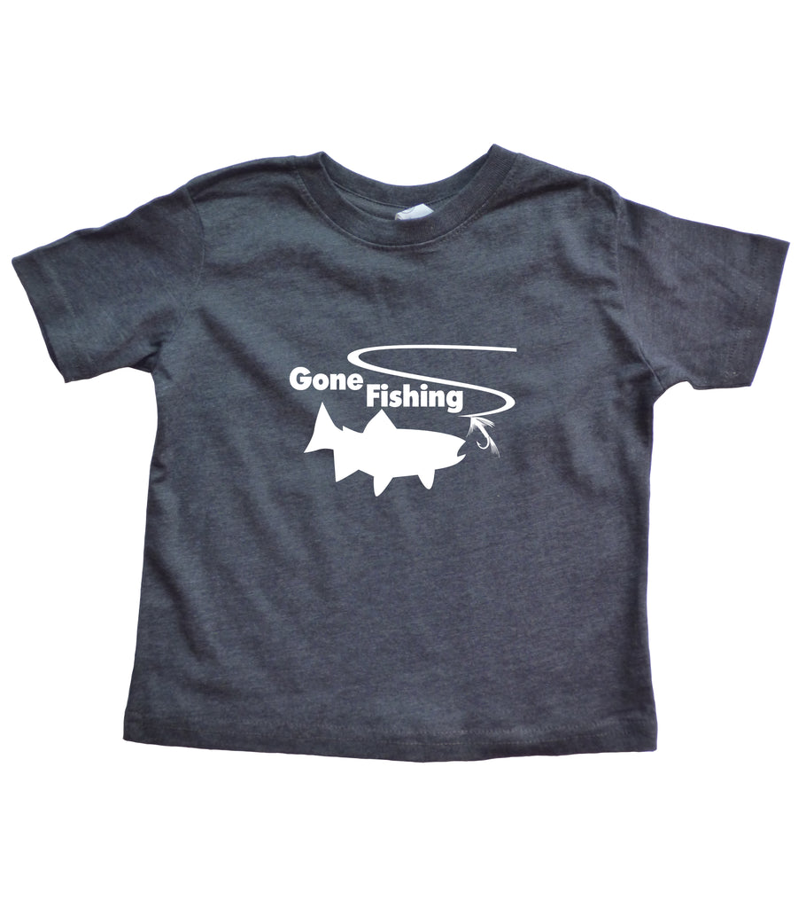 Toddler Gone Fishing Shirt – MontanaTees