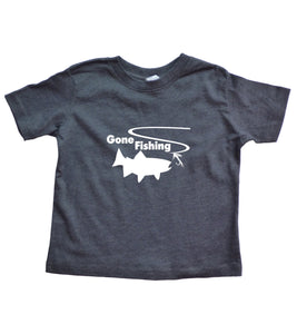 Toddler Gone Fishing Shirt