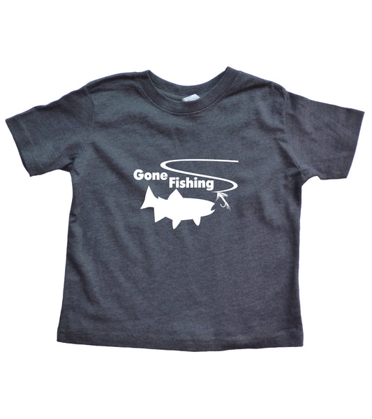 Toddler Gone Fishing Shirt