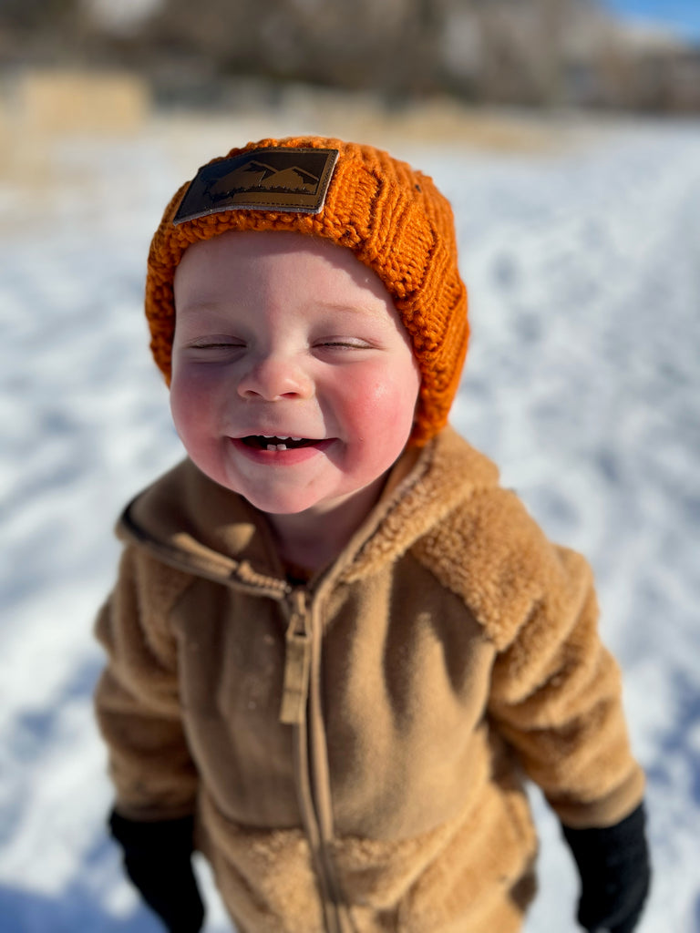 Orange toddler hot sale hat