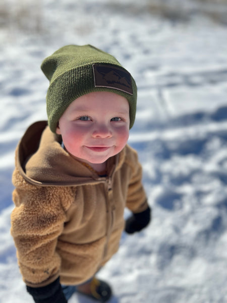 Military Green Montana Beanie