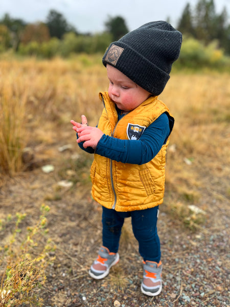 Toddler Black Outdoorable Beanie