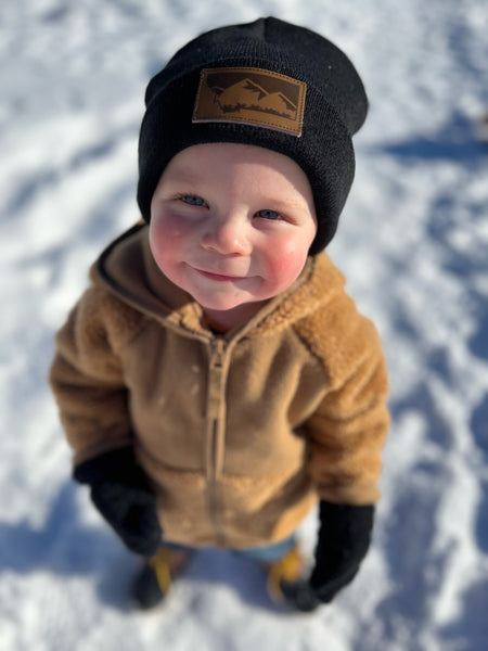 Black Montana Beanie