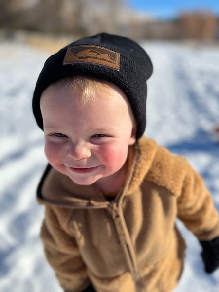 Black Montana Beanie